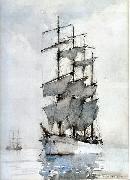 Henry Scott Tuke, Four Masted Barque